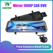 1080P Full Screen HD Camera Night Vision Hidden Driving Car Dashcam Recorder DVR Dashboard Dash Camera