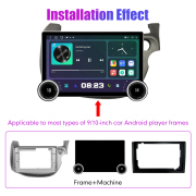 11.8 Inch 2K Double Knobs 2 Din Car Radio For Honda Fit 2007-2014 RHD Car Radio DVD Multimedia Video Player Android Auto Carplay