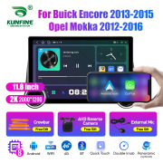 11.8 Inch 2K Double Knobs 2 Din Car Radio For Buick Encore Opel Mokka Car Radio DVD Multimedia Video Player Android Auto Carplay