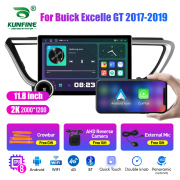 11.8 Inch 2K Double Knobs 2 Din Car Radio For Buick Excelle GT 2017 -2019 Car Radio DVD Multimedia Video Player Android Auto Carplay