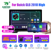 11.8 Inch 2K Double Knobs 2 Din Car Radio For Buick GL6 2018 High Car Radio DVD Multimedia Video Player Android Auto Carplay