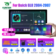 11.8 Inch 2K Double Knobs 2 Din Car Radio For Buick GL8 2004 - 2007 Car Radio DVD Multimedia Video Player Android Auto Carplay