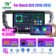 11.8 Inch 2K Double Knobs 2 Din Car Radio For Buick GL8 2010 - 2013 Car Radio DVD Multimedia Video Player Android Auto Carplay