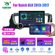 11.8 Inch 2K Double Knobs 2 Din Car Radio For Buick GL8 2013 - 2017 Car Radio DVD Multimedia Video Player Android Auto Carplay