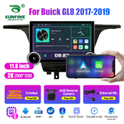 11.8 Inch 2K Double Knobs 2 Din Car Radio For Buick GL8 2017 - 2019 Car Radio DVD Multimedia Video Player Android Auto Carplay