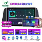 11.8 Inch 2K Double Knobs 2 Din Car Radio For Buick GL8 2020 Car Radio DVD Multimedia Video Player Android Auto Carplay