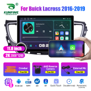 11.8 Inch 2K Double Knobs 2 Din Car Radio For Buick Lacross 2016 - 2019 Car Radio DVD Multimedia Video Player Android Auto Carplay