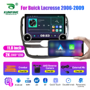 11.8 Inch 2K Double Knobs 2 Din Car Radio For Buick Lacrosse 2006 - 2009 Car Radio DVD Multimedia Video Player Android Auto Carplay