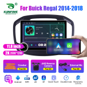 11.8 Inch 2K Double Knobs 2 Din Car Radio For Buick Regal 2014 - 2018 Car Radio DVD Multimedia Video Player Android Auto Carplay