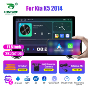 11.8 Inch 2K Double Knobs 2 Din Car Radio For Kia K5 2014 Car Radio DVD Multimedia Video Player Android Auto Carplay