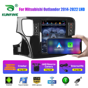 9.7 Inch Tesla Style 2 Din Android Car Radio For Mitsubishi Outlander 2014-2022 LHD Stereo Car Multimedia Video Player DVD GPS Navigation