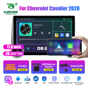 11.8 Inch 2K Double Knobs 2 Din Car Radio For Chevrolet Cavalier 2020 Car Radio DVD Multimedia Video Player Android Auto Carplay