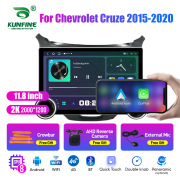 11.8 Inch 2K Double Knobs 2 Din Car Radio For Chevrolet Cruze 2015 - 2020 Car Radio DVD Multimedia Video Player Android Auto Carplay