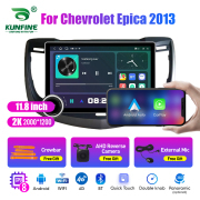 11.8 Inch 2K Double Knobs 2 Din Car Radio For Chevrolet Epica 2013 Car Radio DVD Multimedia Video Player Android Auto Carplay