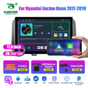 11.8 Inch 2K Double Knobs 2 Din Car Radio For Hyundai Encino Kona 2017 - 2019 Car Radio DVD Multimedia Video Player Android Auto Carplay