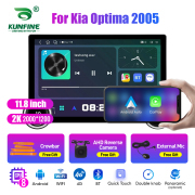 11.8 Inch 2K Double Knobs 2 Din Car Radio For Kia Optima 2005 Car Radio DVD Multimedia Video Player Android Auto Carplay