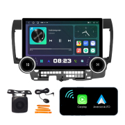 11.8 Inch 2K Double Knobs 2 Din Car Radio For Mitsubishi Lancer 2006 - 2018 Car Radio DVD Multimedia Video Player Android Auto Carplay