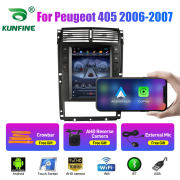 9.7 Inch Tesla Style 2 Din Android Car Radio For Peugeot 405 2006-2007 Stereo Car Multimedia Video Player DVD GPS Navigation
