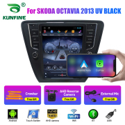 9.7 Inch Tesla Style 2 Din Android Car Radio For SKODA OCTAVIA 2013 UV BLACK Stereo Car Multimedia Video Player DVD GPS Navigation