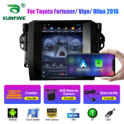 9.7 Inch Tesla Style 2 Din Android Car Radio For Toyota Fortuner/ Vigo/ Hilux 2016 Stereo Car Multimedia Video Player DVD GPS Navigation