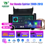 11.8 Inch 2K Double Knobs 2 Din Car Radio For Honda Spirior 2009-2013 Car Radio DVD Multimedia Video Player Android Auto Carplay