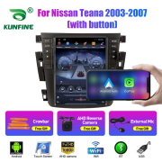 9.7 Inch Tesla Style 2 Din Android Car Radio For Nissan Teana 2003-2007(With button) Stereo Car Multimedia Video Player DVD GPS Navigation