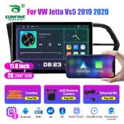11.8 Inch 2K Double Knobs 2 Din Car Radio For VW Jetta Vs5 2019 2020 Car Radio DVD Multimedia Video Player Android Auto Carplay