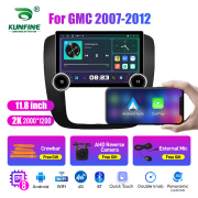 11.8 Inch 2K Double Knobs 2 Din Car Radio For GMC 2007 - 2012 Car Radio DVD Multimedia Video Player Android Auto Carplay