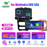 11.8 Inch 2K Double Knobs 2 Din Car Radio For Mahindra XUV 500 Radio DVD Multimedia Video Player Android Auto Carplay