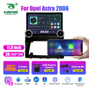 11.8 Inch 2K Double Knobs 2 Din Car Radio For Opel Astra 2006 Car Radio DVD Multimedia Video Player Android Auto Carplay