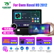 11.8 Inch 2K Double Knobs 2 Din Car Radio For Gwm Haval H9 2012 Car Radio DVD Multimedia Video Player Android Auto Carplay