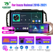 11.8 Inch 2K Double Knobs 2 Din Car Radio For Isuzu Ruimai 2016 -2021 Car Radio DVD Multimedia Video Player Android Auto Carplay