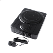 10 inch Car Speaker 12V High Power Active RMS 150W Pure Bass Can Be Under The Seat Ultra-Thin Subwoofer Car Audio Modification