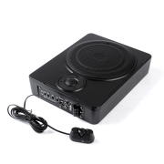 10 inch Car Speaker 12V High Power Active RMS 180W Pure Bass Can Be Under The Seat Ultra-Thin Subwoofer Car Audio Modification