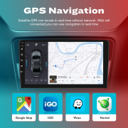 Car Radio For VW Santana/Skoda Rapid/Gran Santana 2013-2019 2Din Android Octa Core Car Stereo DVD GPS Navigation Player Multimedia Headunit Android Auto Carplay