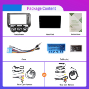 Car Radio For Honda Fit/Civic 2002-2009 RHD 2Din Android Octa Core Car Stereo DVD GPS Navigation Player Multimedia Headunit Android Auto Carplay