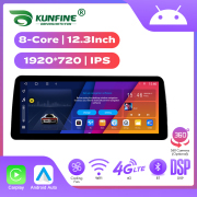 12.3 Inch In-cell IPS Screen Car Radio Android Octa Core Car Stereo DVD GPS Navigation Carplay Android Auto 4G WIFI GPS