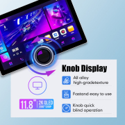 10.1/11.8 inch Screen Diamond 2K Android Car Radio 2Din Multimedia Player Single Knob Carplay Android Auto GPS Car Audio 4G Wifi