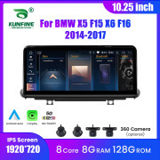 10.25'' Car Radio For BMW X5(F15)/X6(F16)2014-2017 Android Octa Core Car Stereo DVD GPS Navigation Player Multimedia Headunit Android Auto Carplay