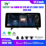 12.3'' Car Radio For BMW X3 (F25/F26) 2011-2012 CIC/NBT Android Octa Core Car Stereo DVD GPS Navigation Player Multimedia Headunit Android Auto Carplay