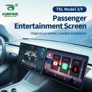 15.6 Inch Android Car Headunit System For Tesla Model 3/Y Copilot Carplay Monitor Passenger Entertainment Digital Display Screen