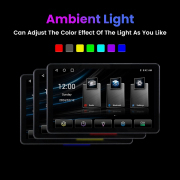 10.1" Car Headrest Monitor Display IPS Android Tablet Touch Screen For Car Rear Seat Player Video Music Bluetooth Carplay 2G 32G