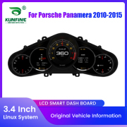 Car LCD Digital Dashboard Cluster For Porsche Panamera 2010-2015 Instrument Panel Speedometer Virtual Cockpit Linux System