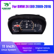 11Inch Car LCD Digital Dashboard Cluster Instrument Panel Speedometer Virtual Cockpit Linux System For BMW Z4 E89 2009-2016