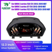 12.3" Car LCD Digital Dashboard Cluster For BMW 3 Series F30/F31 4 F32/F33/F36 NBT Instrument Panel Speedometer Virtual Cockpit
