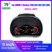 11" Car LCD Digital Dashboard Cluster For BMW 1 Series 120i E81 E82 E87 E88 2004-11 Instrument Panel Speedometer Virtual Cockpit