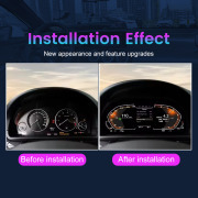 12.3Inch Car LCD Digital Dashboard Cluster For BMW 5 6 7 Series F01 F02 F03 F10 F12 Instrument Panel Speedometer Virtual Cockpit