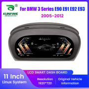 11" Car LCD Digital Dashboard Cluster For BMW 3 Series E90 E91 E92 E93 2005-2012 Instrument Panel Speedometer Virtual Cockpit