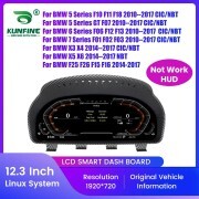 12.3Inch Car LCD Digital Dashboard Cluster For BMW 5 6 7 Series F01 F02 F03 F06 F10 Instrument Panel Speedometer Virtual Cockpit