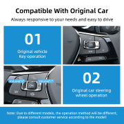 OEM Screen Upgrade Decoder Box MuItimedia Interface CarPlay Android auto Retrofit Kit For VW MIB2 Platform Golf 7 Tiguan Lamand